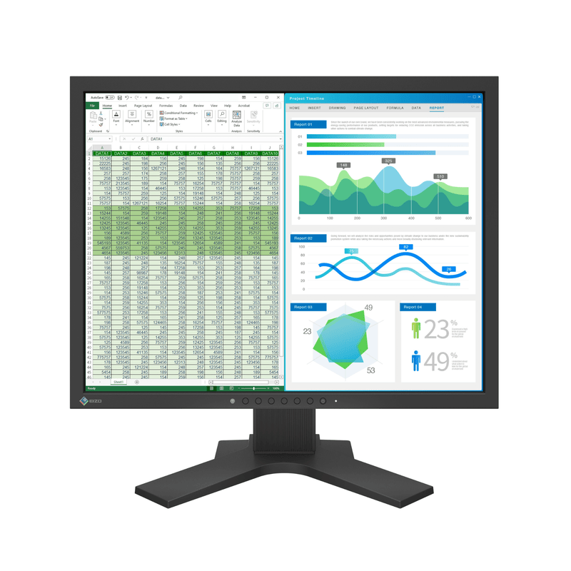 Eizo FlexScan S2134 21.3in LCD Monitor - RPimaging, INC - Eizo FlexScan S2134 21.3in LCD Monitor